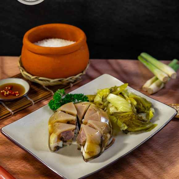 Thịt đông dưa chua